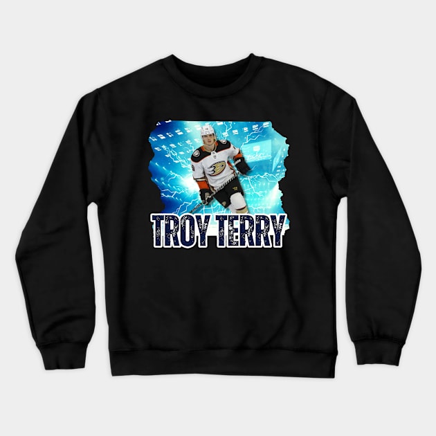 Troy Terry Crewneck Sweatshirt by Moreno Art